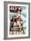 Key West, Florida - Lifeguard Pinup Girl-Lantern Press-Framed Art Print