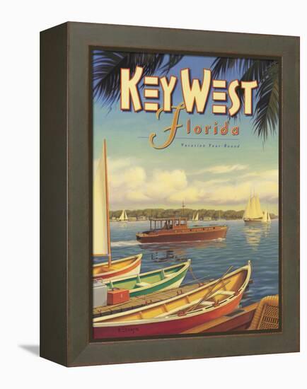 Key West Florida-Kerne Erickson-Framed Premier Image Canvas