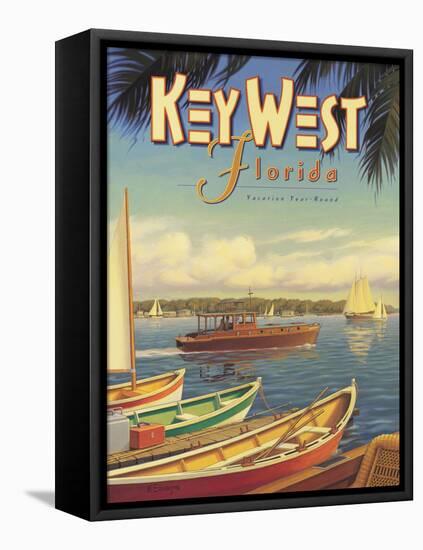 Key West Florida-Kerne Erickson-Framed Premier Image Canvas