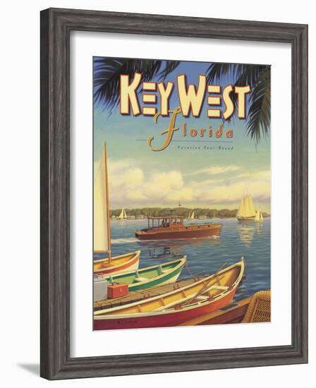 Key West Florida-Kerne Erickson-Framed Giclee Print