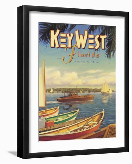 Key West Florida-Kerne Erickson-Framed Giclee Print