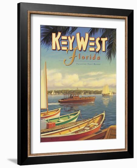 Key West Florida-Kerne Erickson-Framed Giclee Print