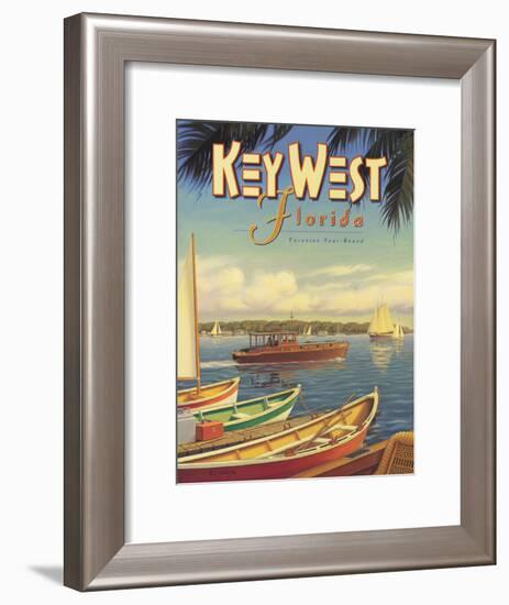 Key West Florida-Kerne Erickson-Framed Giclee Print