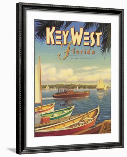 Key West Florida-Kerne Erickson-Framed Giclee Print