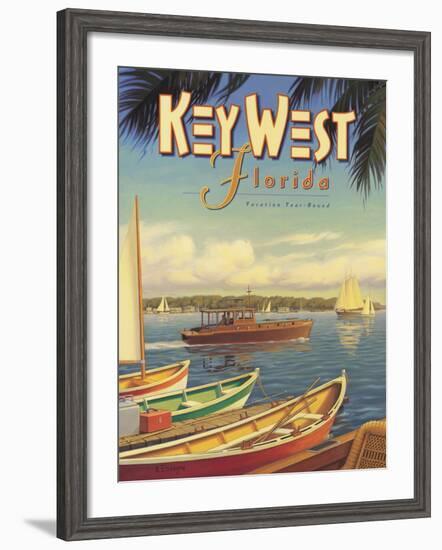 Key West Florida-Kerne Erickson-Framed Giclee Print