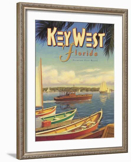 Key West Florida-Kerne Erickson-Framed Giclee Print