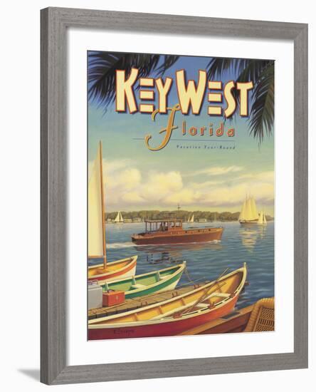 Key West Florida-Kerne Erickson-Framed Giclee Print