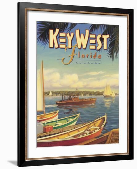 Key West Florida-Kerne Erickson-Framed Giclee Print