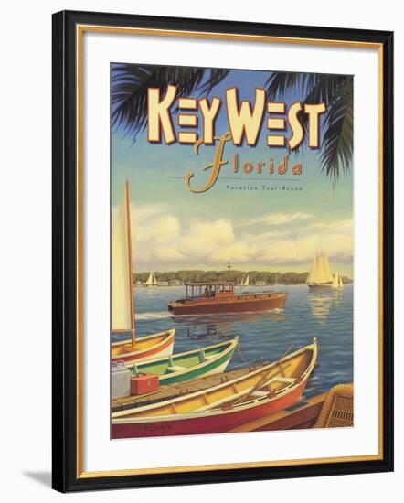 Key West Florida-Kerne Erickson-Framed Giclee Print