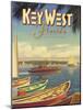 Key West Florida-Kerne Erickson-Mounted Art Print