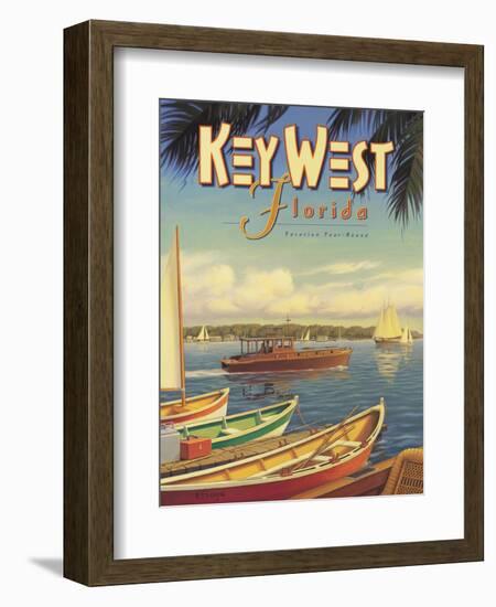 Key West Florida-Kerne Erickson-Framed Premium Giclee Print