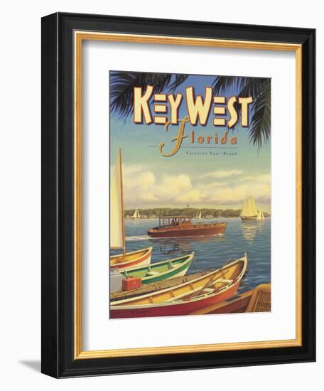 Key West Florida-Kerne Erickson-Framed Premium Giclee Print