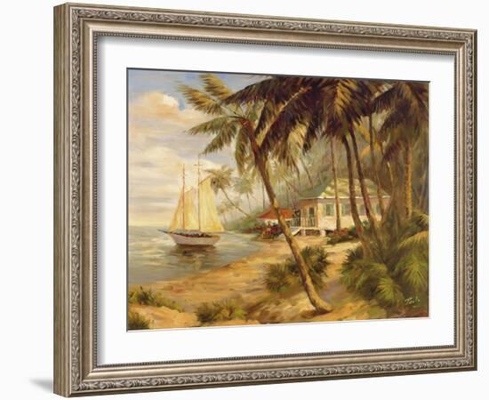 Key West Hideaway-Enrique Bolo-Framed Premium Giclee Print