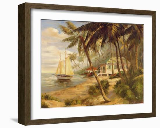 Key West Hideaway-Enrique Bolo-Framed Premium Giclee Print