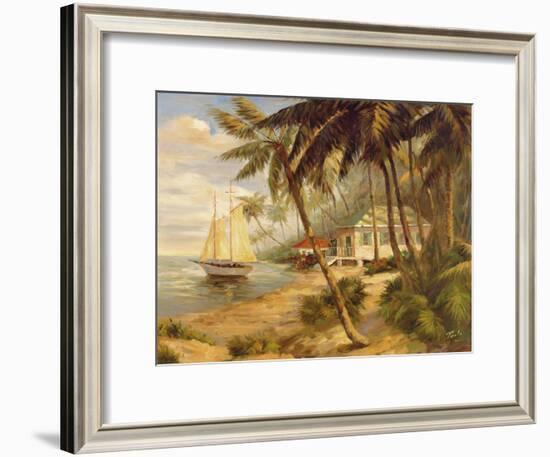 Key West Hideaway-Enrique Bolo-Framed Premium Giclee Print