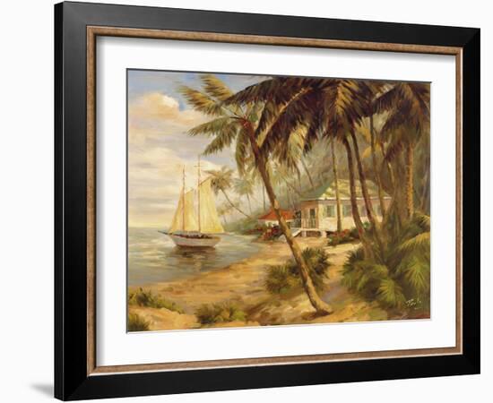 Key West Hideaway-Enrique Bolo-Framed Premium Giclee Print