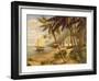 Key West Hideaway-Enrique Bolo-Framed Premium Giclee Print