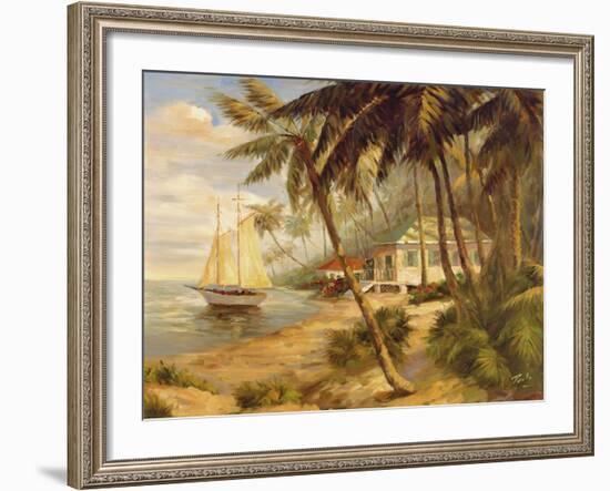 Key West Hideaway-Enrique Bolo-Framed Premium Giclee Print