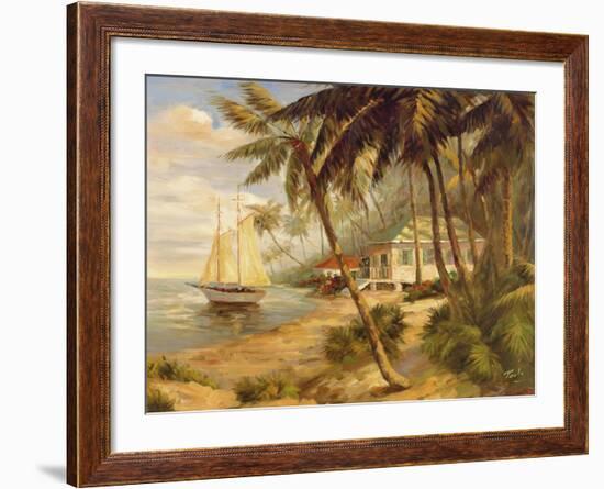 Key West Hideaway-Enrique Bolo-Framed Premium Giclee Print