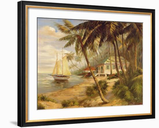 Key West Hideaway-Enrique Bolo-Framed Premium Giclee Print