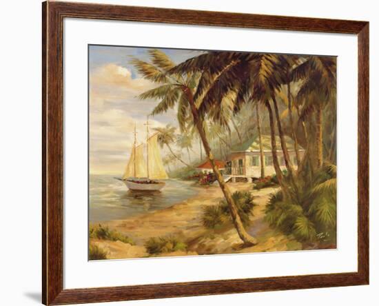 Key West Hideaway-Enrique Bolo-Framed Premium Giclee Print