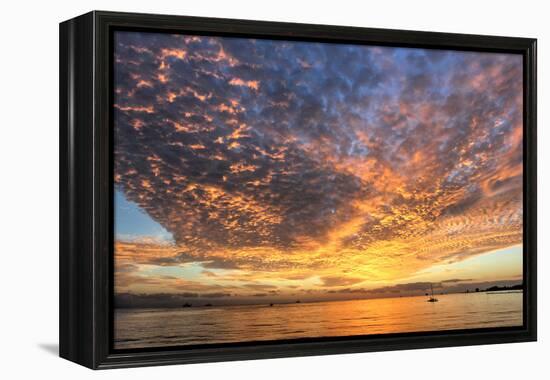 Key West Hobie Sunset-Robert Goldwitz-Framed Premier Image Canvas