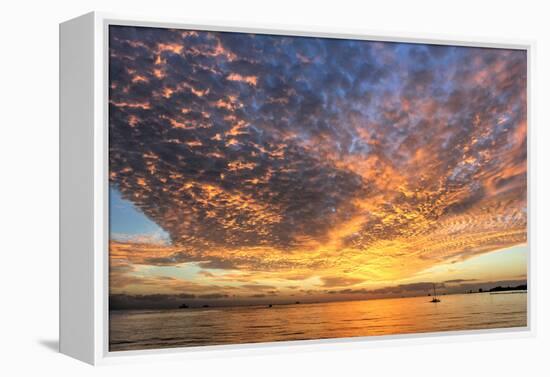 Key West Hobie Sunset-Robert Goldwitz-Framed Premier Image Canvas