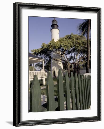 Key West Lighthouse, Key West, Florida, USA-Maresa Pryor-Framed Photographic Print