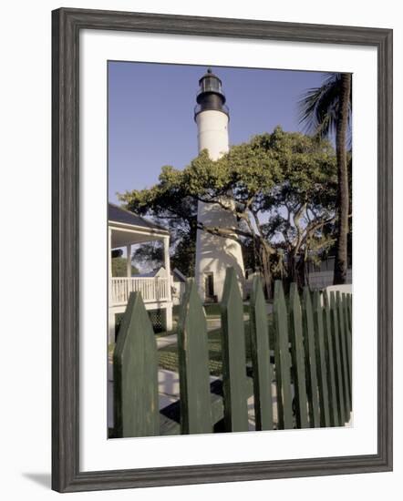 Key West Lighthouse, Key West, Florida, USA-Maresa Pryor-Framed Photographic Print