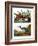 Key West Pigeon and Blue Crane, C.1833-36-John James Audubon-Framed Giclee Print