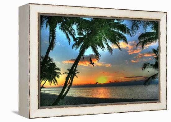 Key West Sunrise VII-Robert Goldwitz-Framed Premier Image Canvas