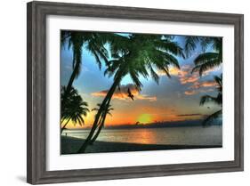 Key West Sunrise VII-Robert Goldwitz-Framed Photographic Print