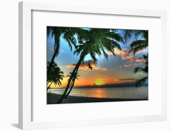 Key West Sunrise VII-Robert Goldwitz-Framed Photographic Print