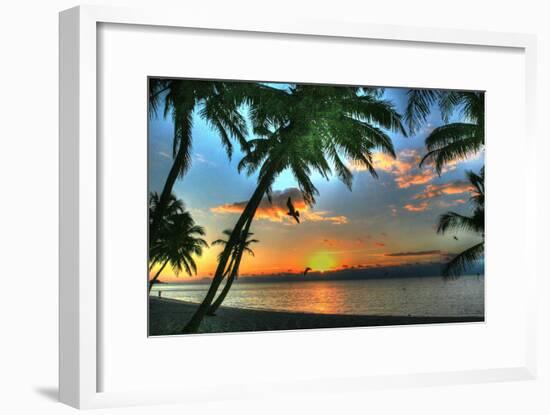 Key West Sunrise VII-Robert Goldwitz-Framed Photographic Print