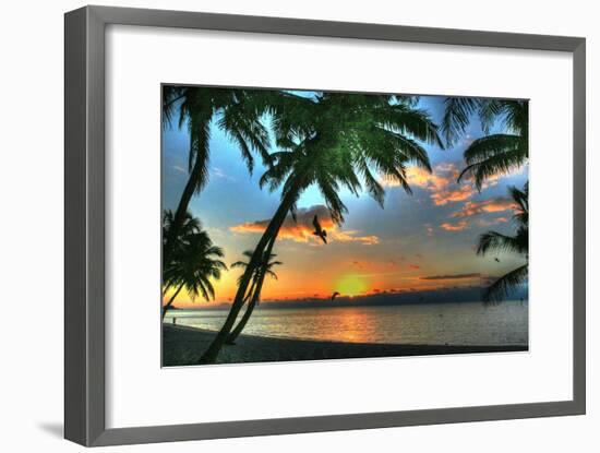 Key West Sunrise VII-Robert Goldwitz-Framed Photographic Print