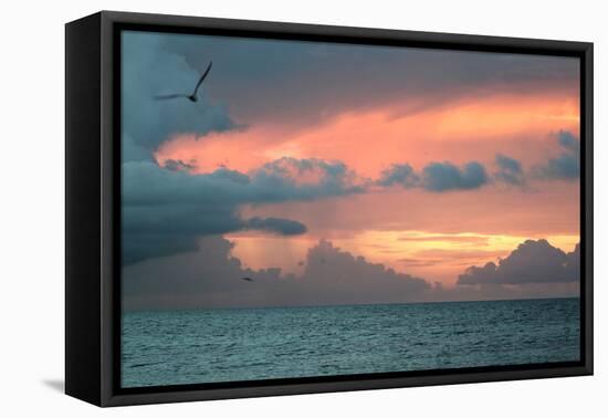 Key West Sunset IV-Robert Goldwitz-Framed Premier Image Canvas
