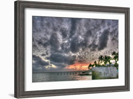 Key West Sunset IX-Robert Goldwitz-Framed Photographic Print