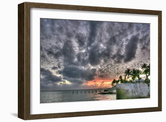 Key West Sunset IX-Robert Goldwitz-Framed Photographic Print