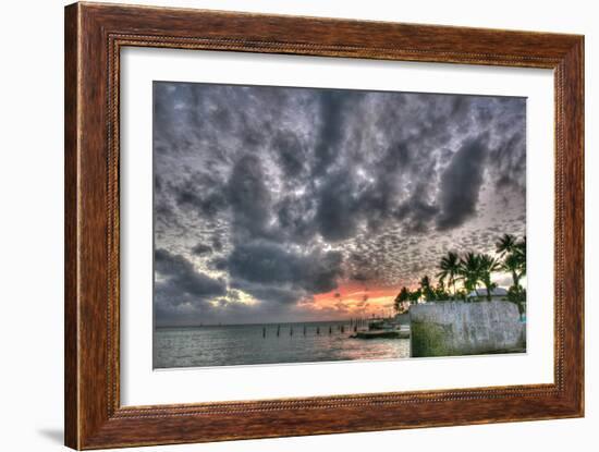 Key West Sunset IX-Robert Goldwitz-Framed Photographic Print