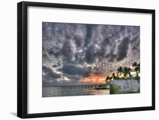 Key West Sunset IX-Robert Goldwitz-Framed Photographic Print