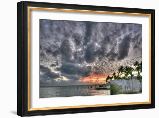 Key West Sunset IX-Robert Goldwitz-Framed Photographic Print