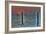 Key West Sunset Two Pilings-Robert Goldwitz-Framed Photographic Print