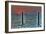 Key West Sunset Two Pilings-Robert Goldwitz-Framed Photographic Print