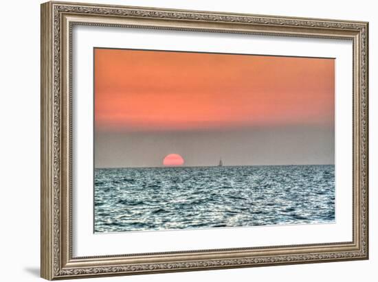 Key West Sunset X-Robert Goldwitz-Framed Photographic Print