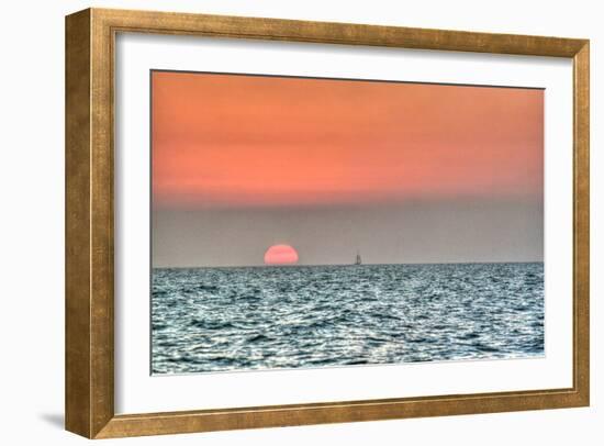 Key West Sunset X-Robert Goldwitz-Framed Photographic Print