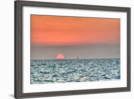 Key West Sunset X-Robert Goldwitz-Framed Photographic Print