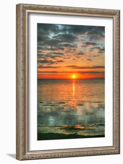 Key West Vertical-Robert Goldwitz-Framed Premium Photographic Print