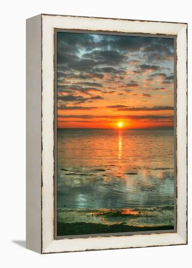 Key West Vertical-Robert Goldwitz-Framed Premier Image Canvas