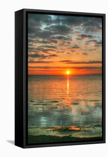 Key West Vertical-Robert Goldwitz-Framed Premier Image Canvas