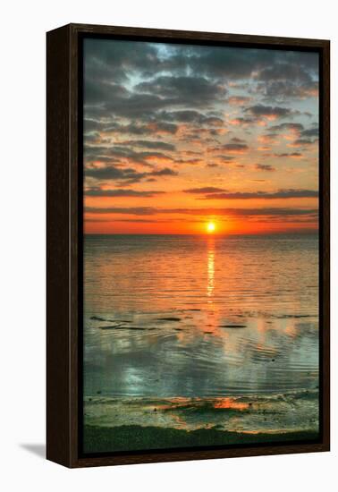 Key West Vertical-Robert Goldwitz-Framed Premier Image Canvas